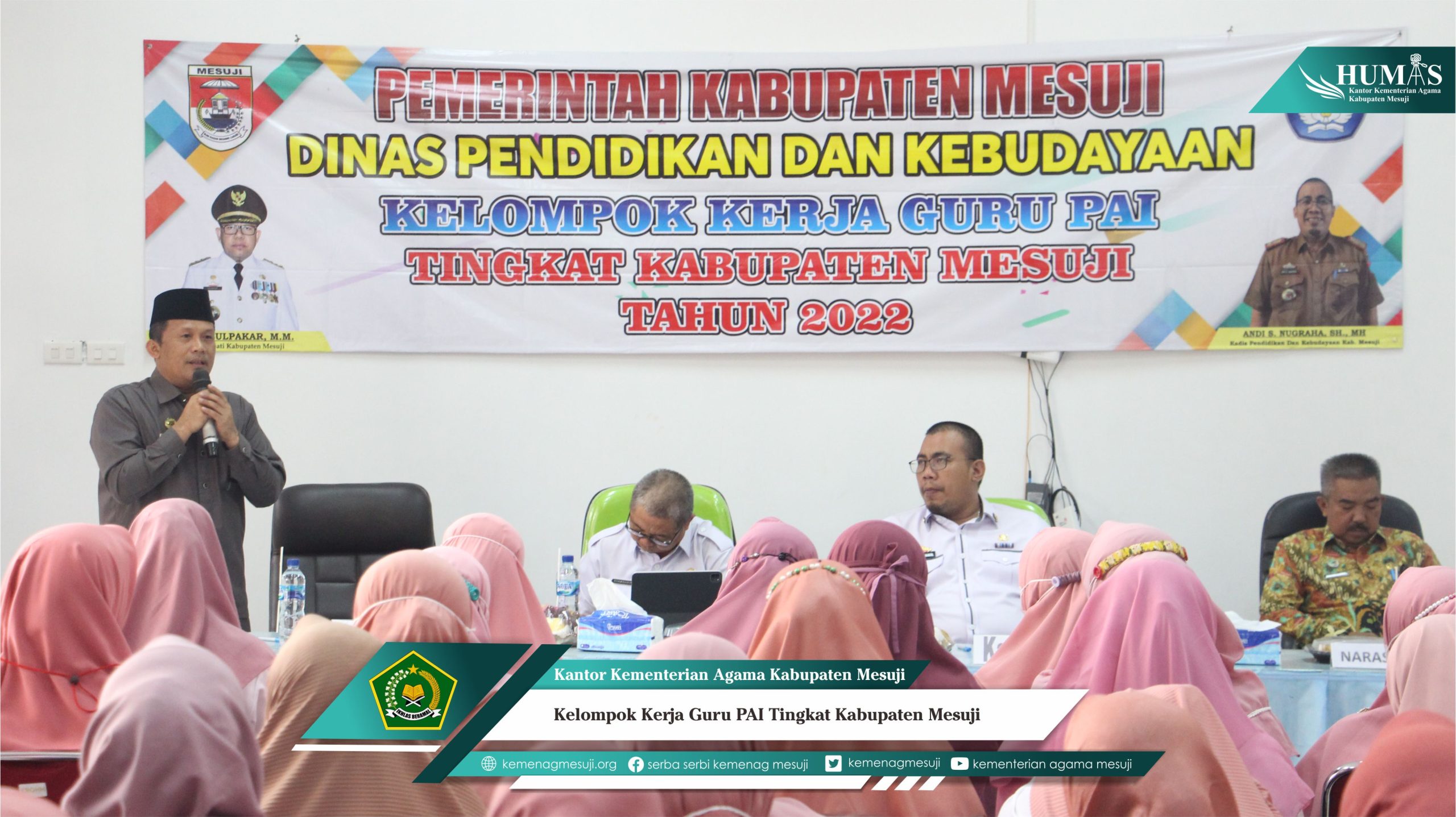 Kakankemenag Kab. Mesuji Apresiasi Guru PAI Terkait Pendidikan Moderasi Beragama