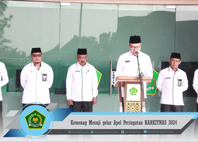 Kemenag Mesuji gelar Apel Peringatan Harkitnas, dengan tema “Bangkit Untuk Indonesia Emas”