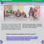 Dharma Wanita Persatuan Kemenag Mesuji Gelar Keterampilan Membuat Buket dan Arisan Triwulan