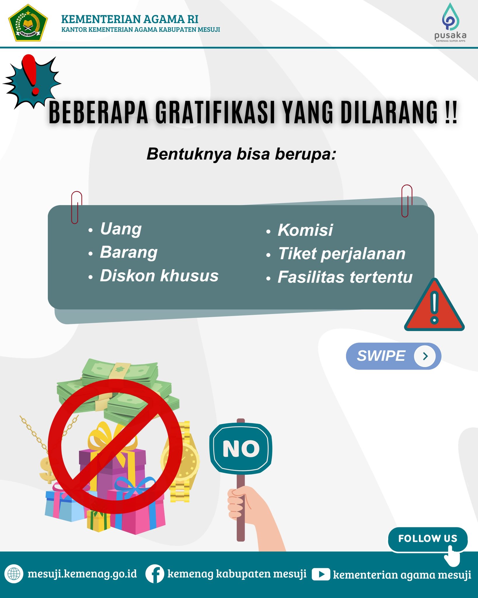 BEBERAPA GRATIFIKASI YANG DILARANAG